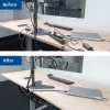 Kabelių tvarkymo dėklas po stalu ACT 40 cm plieninis, tiesus, 3 kg talpa (W400×D140×H100 mm)