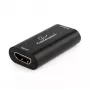 HDMI tiltinis kartotuvas GEMBIRD DRP-HDMI-02, laidinis, iki 3000 Mbit/s, 51×28×13 mm, 20 g
