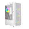 Korpusas Fornax 4000 ARGB, ATX, Baltas