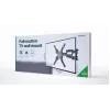TV laikiklis Gembird WM-60ST-01 32–60 colių, VESA 100x100–400x400, iki 36,4 kg, pakreipimas -2°–10°, atstumas nuo sienos 4,2–45,2 cm, juodas
