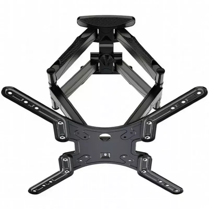 TV laikiklis Gembird WM-60ST-01 32–60 colių, VESA 100x100–400x400, iki 36,4 kg, pakreipimas -2°–10°, atstumas nuo sienos 4,2–45,2 cm, juodas