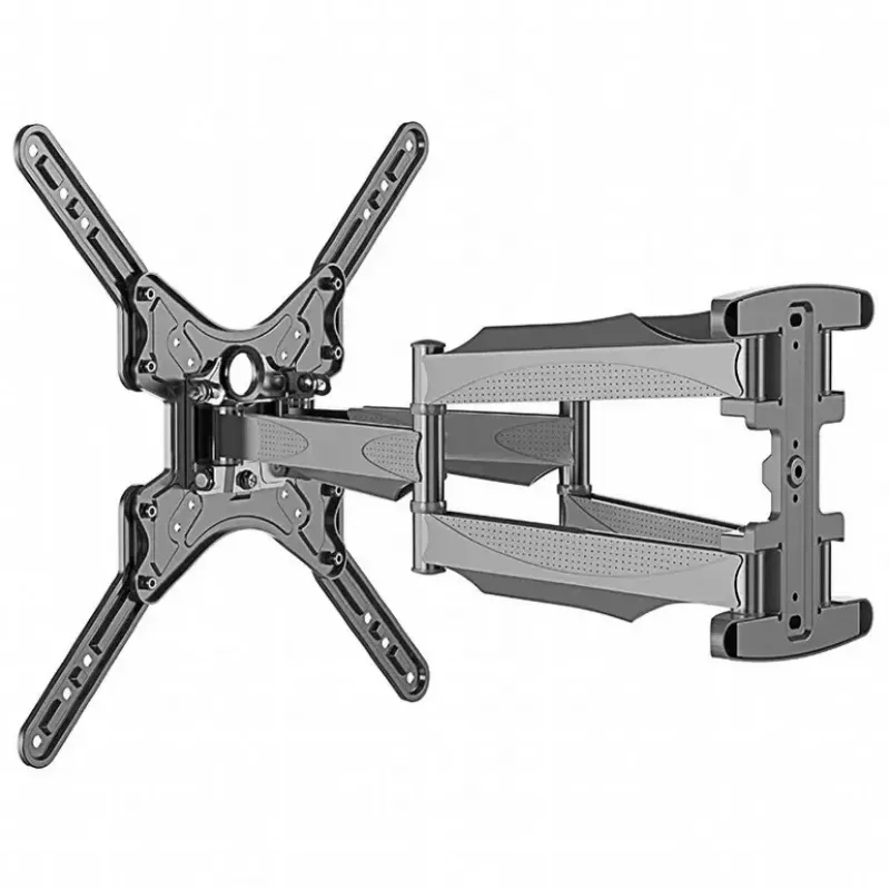 TV laikiklis Gembird WM-60ST-01 32–60 colių, VESA 100x100–400x400, iki 36,4 kg, pakreipimas -2°–10°, atstumas nuo sienos 4,2–45,2 cm, juodas