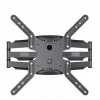 TV laikiklis Gembird WM-60ST-01 32–60 colių, VESA 100x100–400x400, iki 36,4 kg, pakreipimas -2°–10°, atstumas nuo sienos 4,2–45,2 cm, juodas