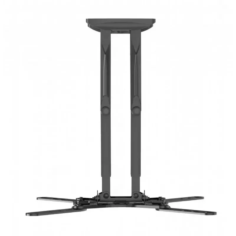 TV laikiklis Gembird WM-60ST-01 32–60 colių, VESA 100x100–400x400, iki 36,4 kg, pakreipimas -2°–10°, atstumas nuo sienos 4,2–45,2 cm, juodas