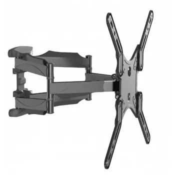 TV laikiklis Gembird WM-60ST-01 32–60 colių, VESA 100x100–400x400, iki 36,4 kg, pakreipimas -2°–10°, atstumas nuo sienos 4,2–45,2 cm, juodas