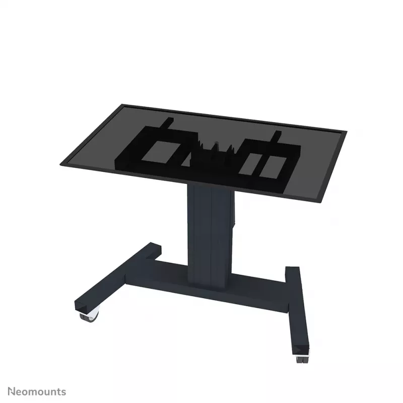 Neomounts PLASMA-M2550TBLACK mobilus stovas televizoriui 42-85 colių - motorizuotas - stalviršio režimo pasvirimo funkcija