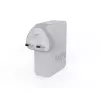 Nešiojamas 140W GaN kelioninis įkroviklis Xtorm XVC2140 su 3× USB-C PD prievadais ir 2 m USB-C laidu, baltas