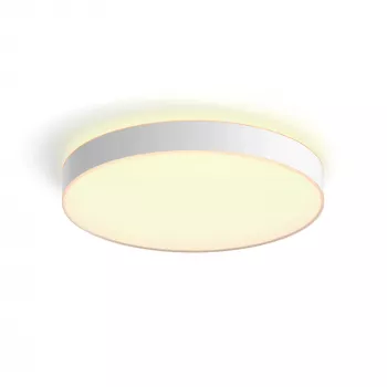 Philips Hue White ambience Enrave papildomai didelis lubinis šviestuvas, išmanus lubinis šviestuvas, Bluetooth, baltas, LED, metalas, nekeičiama lemputė