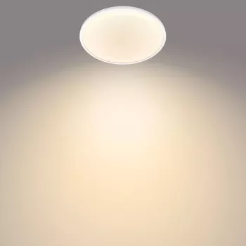 Philips Functional Super Slim LED lubinis šviestuvas 15 W, 2700 K, 1300 lm, IP20, baltas