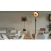 Halogeninis elektrinis šildytuvas SUNRED Retro, 2100/900 W, grindinis, patalpų, iki 17 m², juodas/rudas