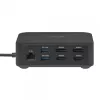 USB-C Quad DisplayLink Docking Station CLUB 3D CSV-2542 — 2× DisplayPort 8K60Hz, 2× HDMI 4K60Hz, PD 100W, 2.5G Ethernet