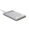 R-Go Tools Numpad Break – ergonominis skaitmeninis blokas su pertraukų programine įranga, laidinis, baltas