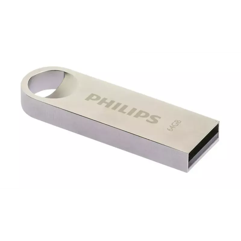 Philips Moon Edition 2.0 USB atmintukas 64 GB USB Type-A sidabrinis