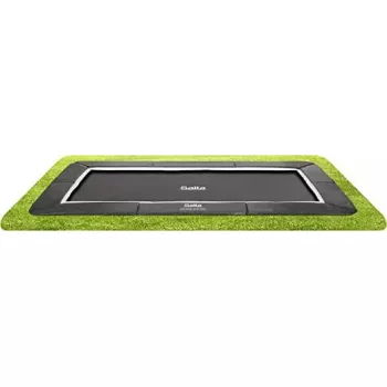 Tramplinas Salta Royal Baseground Sports stačiakampis 244 x 396 cm, juodas
