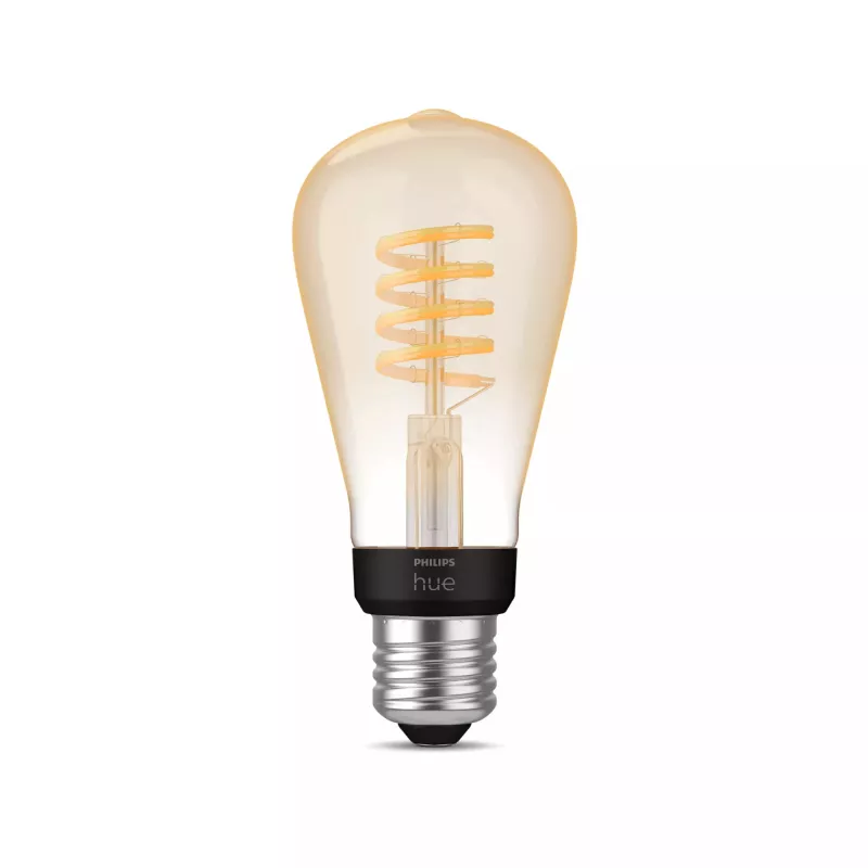 Philips ST64 – E27 išmanioji lemputė, Bluetooth/Zigbee, LED, 7 W, šilta/šalta balta