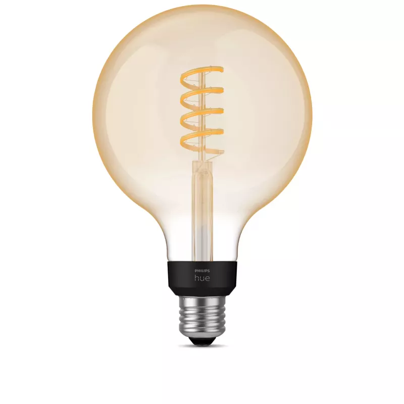 Philips G125 E27 kaitrinės lemputės formos išmanioji LED lemputė, 7W, Bluetooth/Zigbee, 125×192mm