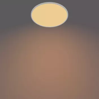Philips Functional Super Slim LED lubinis šviestuvas 36 W 2700 K baltas apvalus