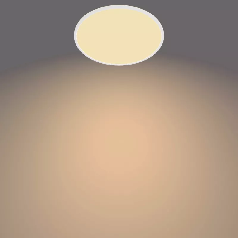 Philips Functional Super Slim LED lubinis šviestuvas 36 W 2700 K baltas apvalus