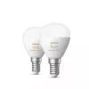Philips Hue White ambience Lustre – E14 išmanioji lemputė – (2 vnt. pakuotė)