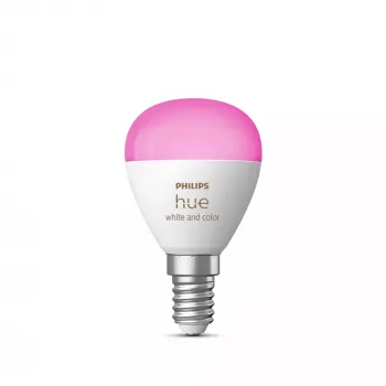 Philips Hue White and colour ambience Lustre E14 Bluetooth Zigbee išmanioji lemputė