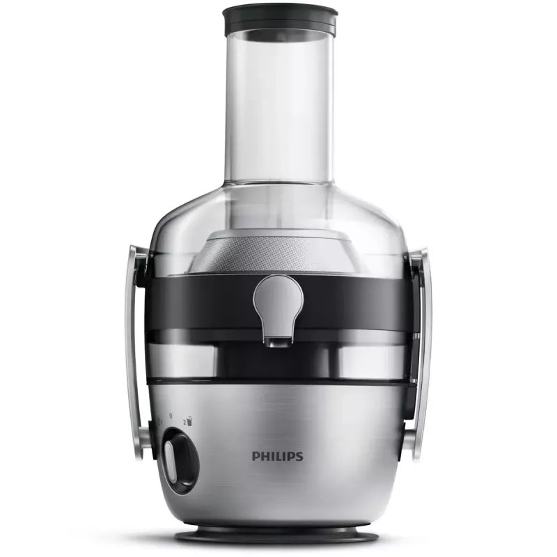 Sulčiaspaudė Philips Avance Collection HR1922/21 — 1200 W, metalinė, SAN indas, 2 greičiai, 8 cm padavimo vamzdis