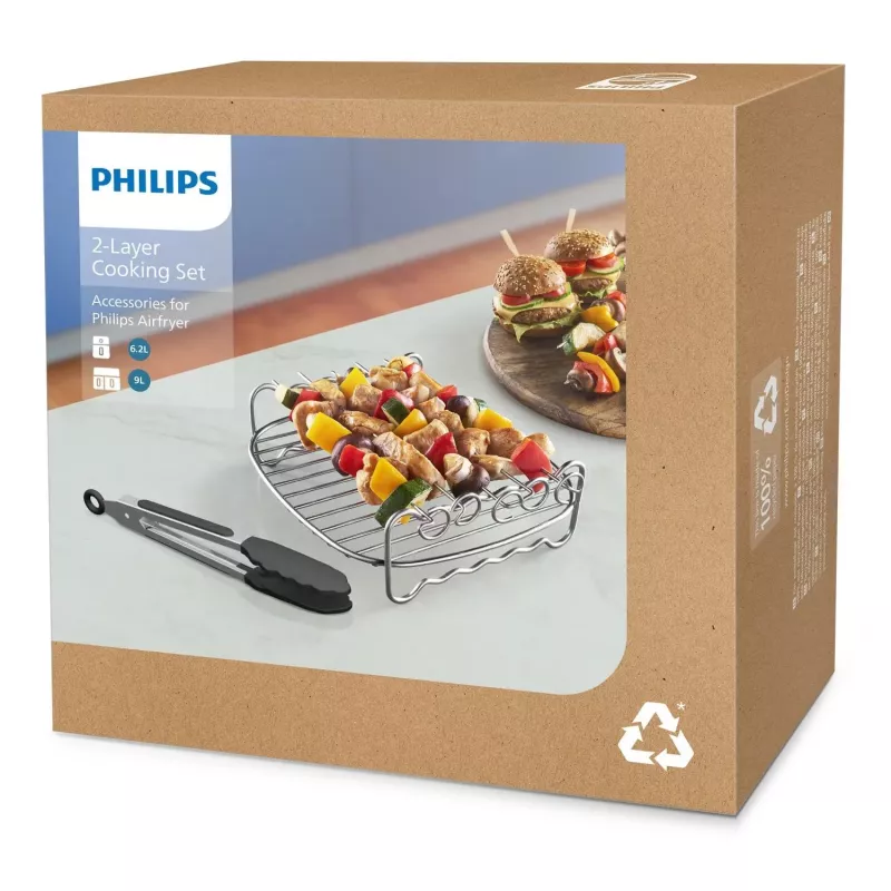Priedų rinkinys Philips HD9920/00, skirtas Airfryer 6.2 L 8.3 L 9 L