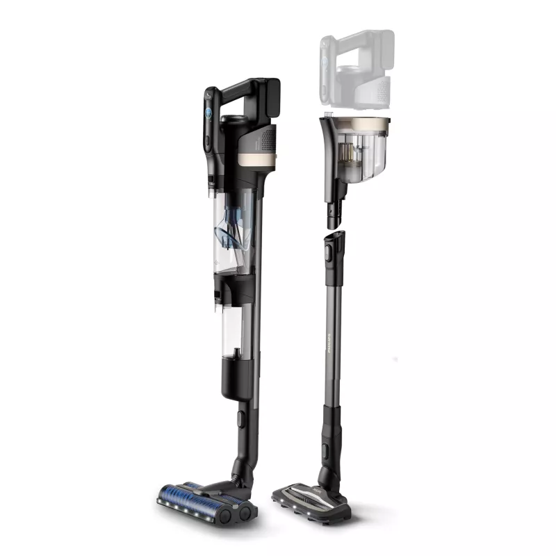 Philips 9000 Series XW9463/11 2-in-1 lazdinis siurblys šlapiam ir sausam valymui, 150 W, juodas
