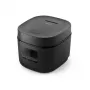 Ryžių virimo aparatas Philips 3000 serijos HD3080/80, 0.54 L, 400 W, juodas, mygtukų valdymas