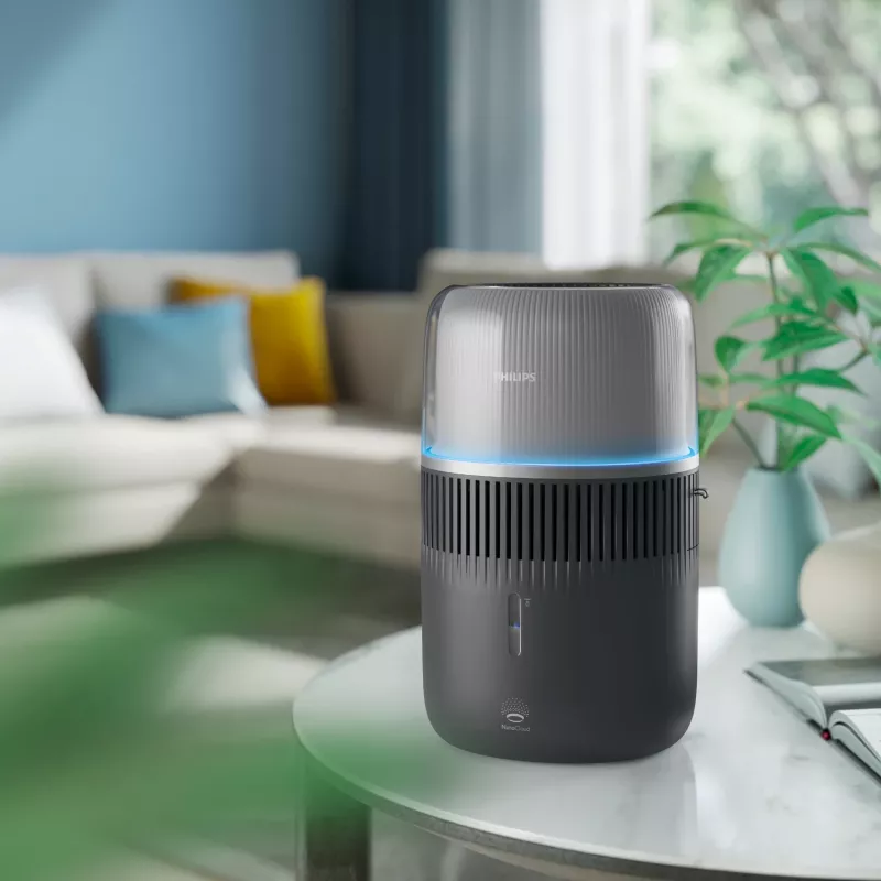 Drėkintuvas Philips 5000 serijos HU5710/03 – garinis drėkintuvas, 4,5 l, grafitas