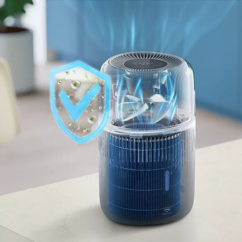 Drėkintuvas Philips 5000 serijos HU5710/03 – garinis drėkintuvas, 4,5 l, grafitas