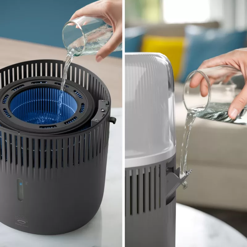 Drėkintuvas Philips 5000 serijos HU5710/03 – garinis drėkintuvas, 4,5 l, grafitas