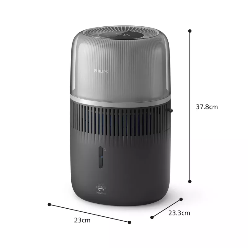 Drėkintuvas Philips 5000 serijos HU5710/03 – garinis drėkintuvas, 4,5 l, grafitas
