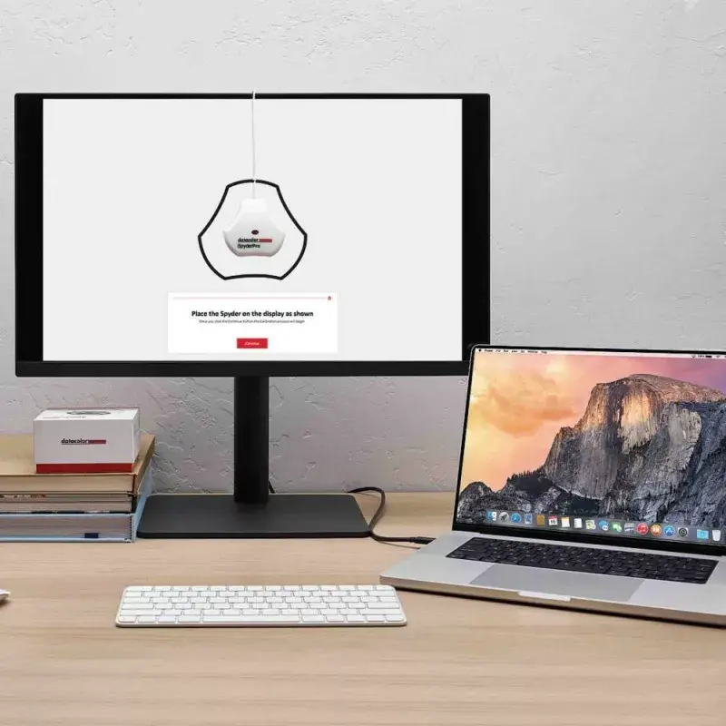 Monitoriaus ir spausdintuvo kalibravimo įrankis Datacolor Spyder Pro SP2024PRO – kolorimetras ekrano ir spaudos profiliams