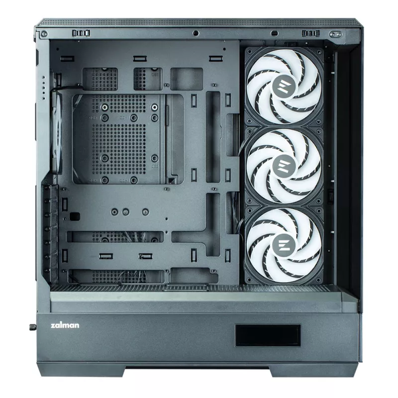 PC korpusas Zalman P50 DS Juoda Midi Tower
