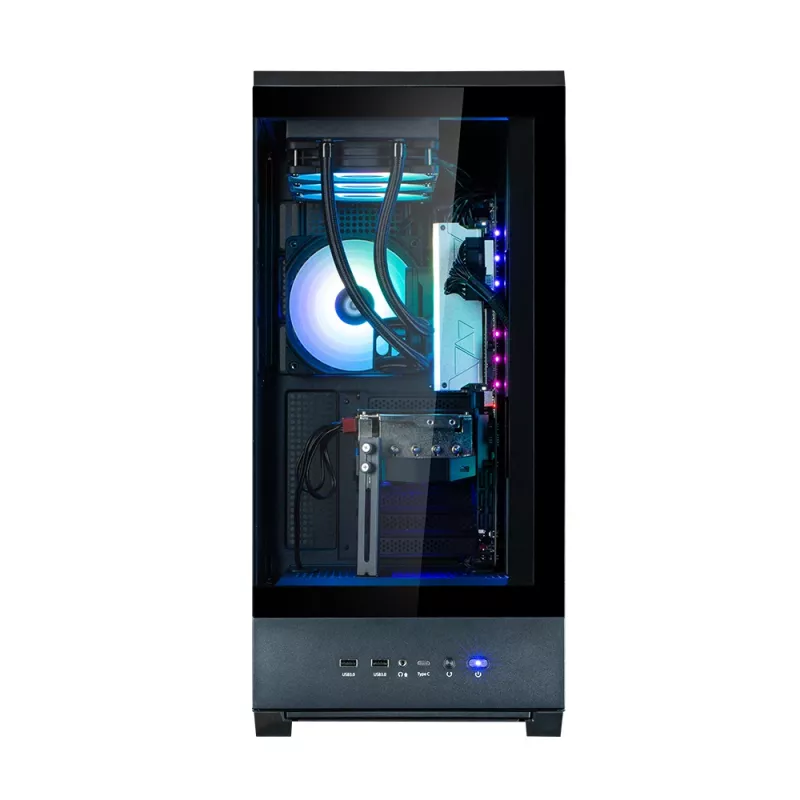 PC korpusas Zalman P50 DS Juoda Midi Tower