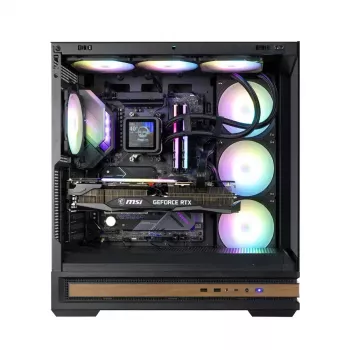 Korpusas Zalman P40 NAMU BLACK Midi Tower Juodas