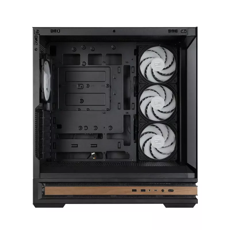 Korpusas Zalman P40 NAMU BLACK Midi Tower Juodas