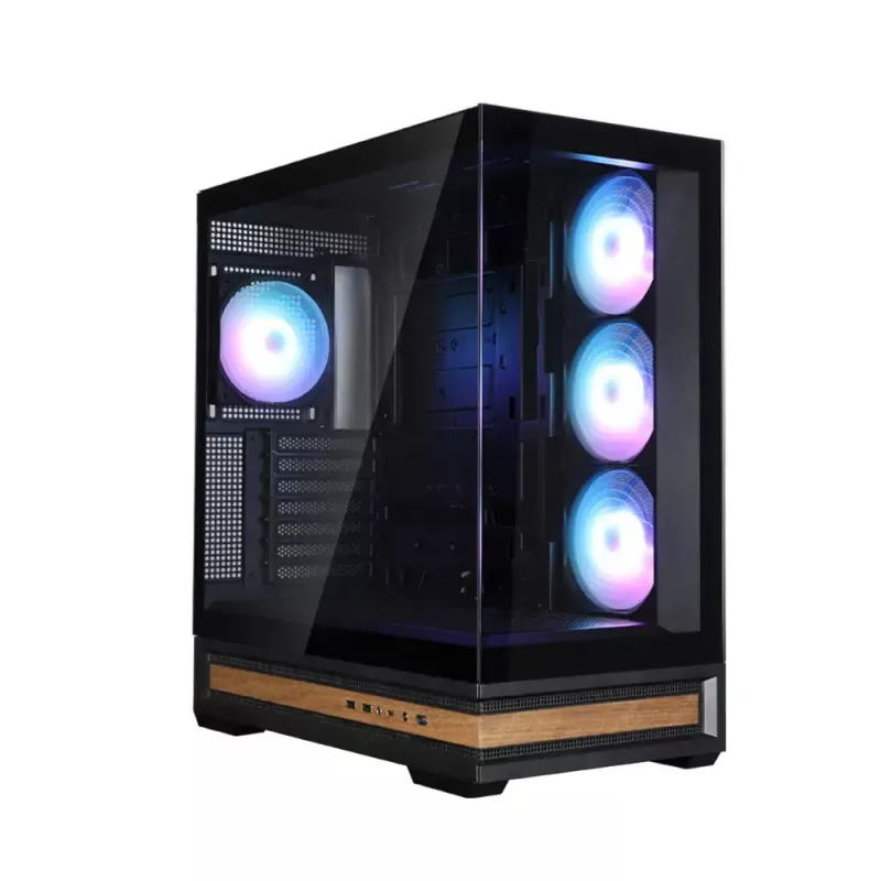 Korpusas Zalman P40 NAMU BLACK Midi Tower Juodas