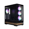 Korpusas Zalman P40 NAMU BLACK Midi Tower Juodas