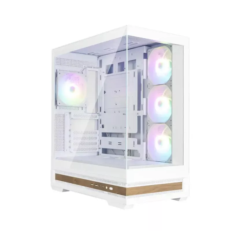 Korpusas Zalman P40 NAMU WHITE Midi Tower Baltas