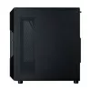 ZALMAN kompiuterio korpusas i3 NEO V2 Mid Tower, ARGB ventiliatoriai x4, juodas