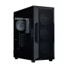 ZALMAN kompiuterio korpusas i3 NEO V2 Mid Tower, ARGB ventiliatoriai x4, juodas