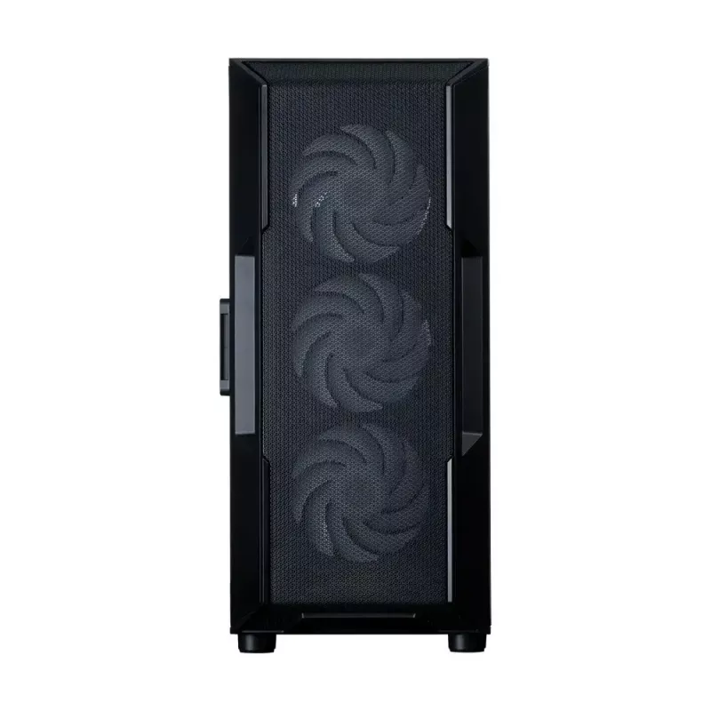 ZALMAN kompiuterio korpusas i3 NEO V2 Mid Tower, ARGB ventiliatoriai x4, juodas