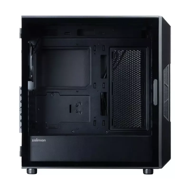 ZALMAN kompiuterio korpusas i3 NEO V2 Mid Tower, ARGB ventiliatoriai x4, juodas