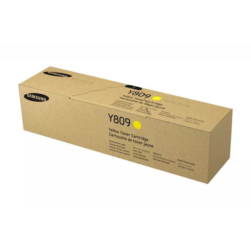 Originalus Samsung CLT-Y809S geltonas kasetė, lazeriniam spausdintuvui, 15 000 puslapių, 1 vnt.
