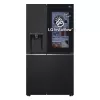 LG InstaView GSGV81EPLL side-by-side šaldytuvas, laisvai pastatomas, 635 L, juodas