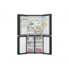 Šaldytuvas LG GML861EPPE šalia šaldiklio, laisvai pastatomas, 506 L, juodas