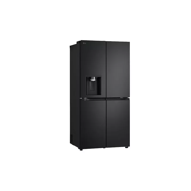 Šaldytuvas LG GML861EPPE šalia šaldiklio, laisvai pastatomas, 506 L, juodas