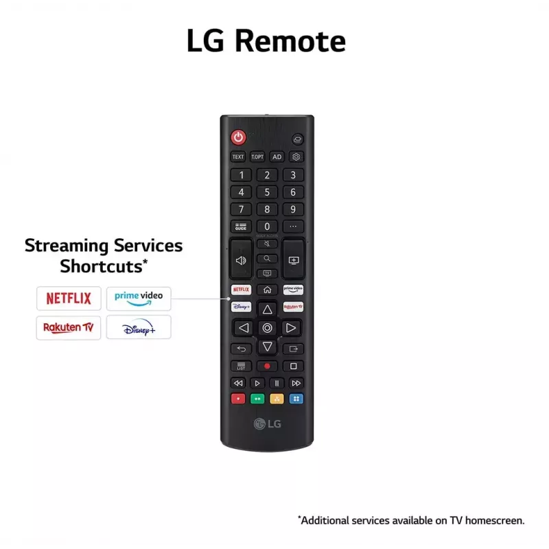 LG UHD 50UR78006LK 127 cm (50 colių) 4K Ultra HD išmanusis televizorius Wi-Fi juodas