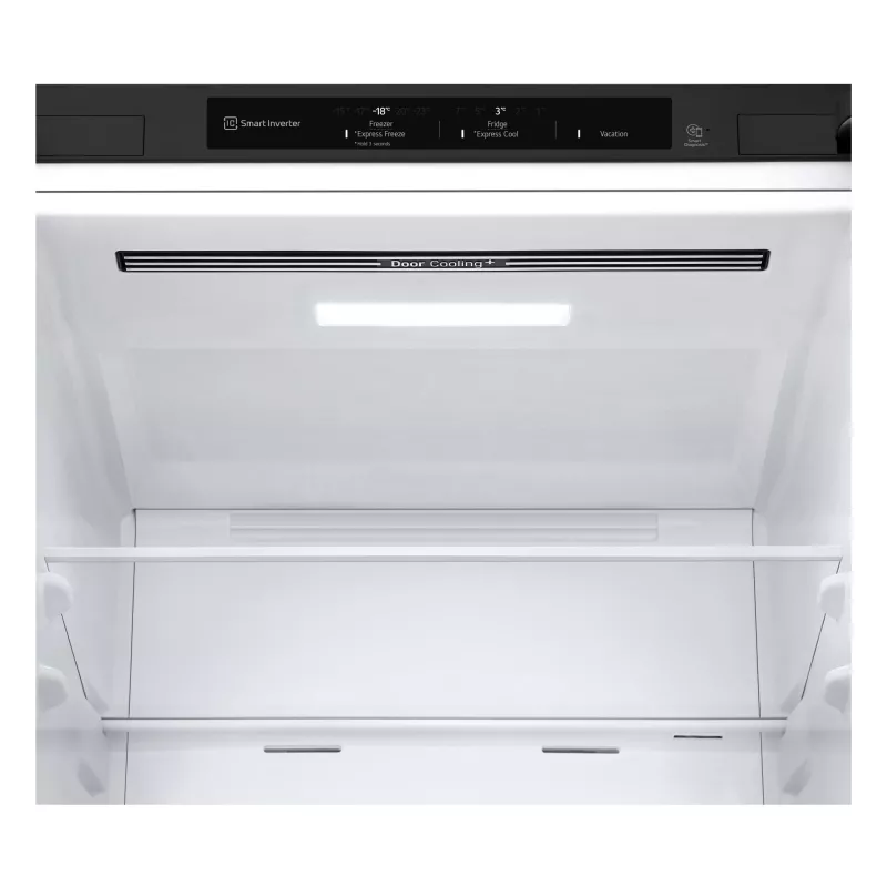LG GBV3100EEP Laisvai pastatomas šaldytuvas 344 L Juodas